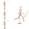 Wooden Human Artist Manikin Drawing Model Unisex Male Female Sketching Tool