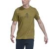 T Shirts Men's Earth Yellow Crew Neck Moderate Straight Fit GN6861