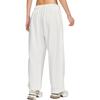 Nike Pantaloni della tuta in maglia casual semplici a gamba dritta con lacci da donna Sail-White HQ5884-133