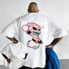 2026 New Dragon Ball Anime T-shirt Summer New Majin Buu Printed Men's and Women's Street Hip Hop Casual Short Sleeve Top