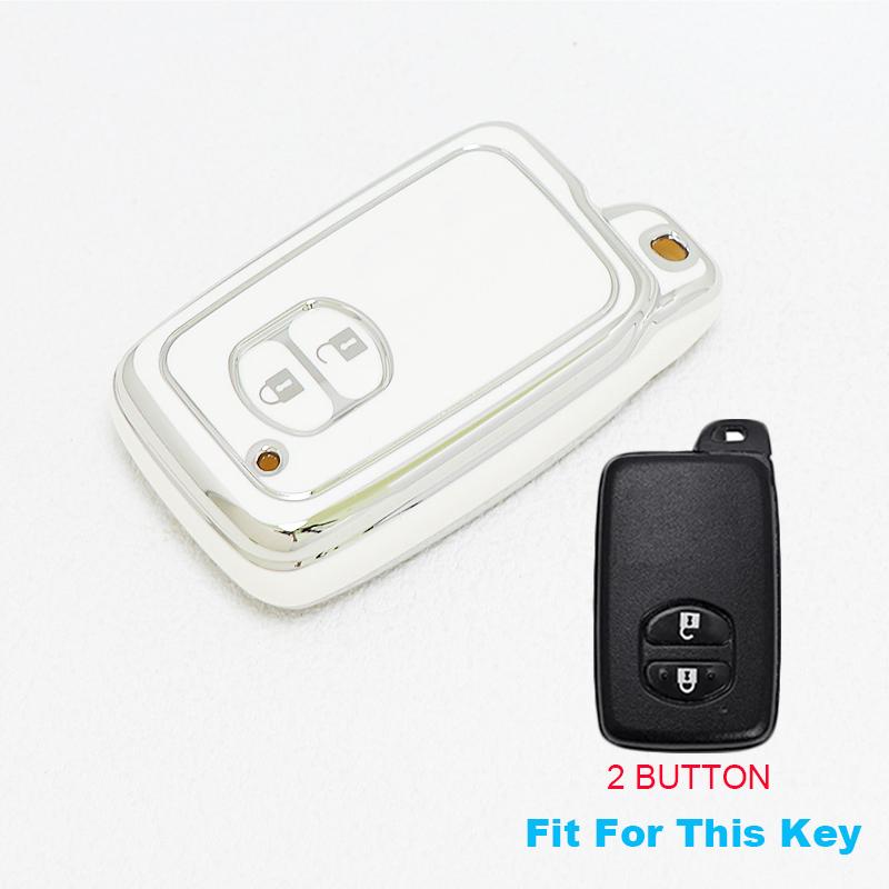 Suport husă carcasă pentru Toyota Yaris Corolla Vitz RAV4 Land Cruiser Camry Highlander Prado Prius Carcasă telecomandă auto fob