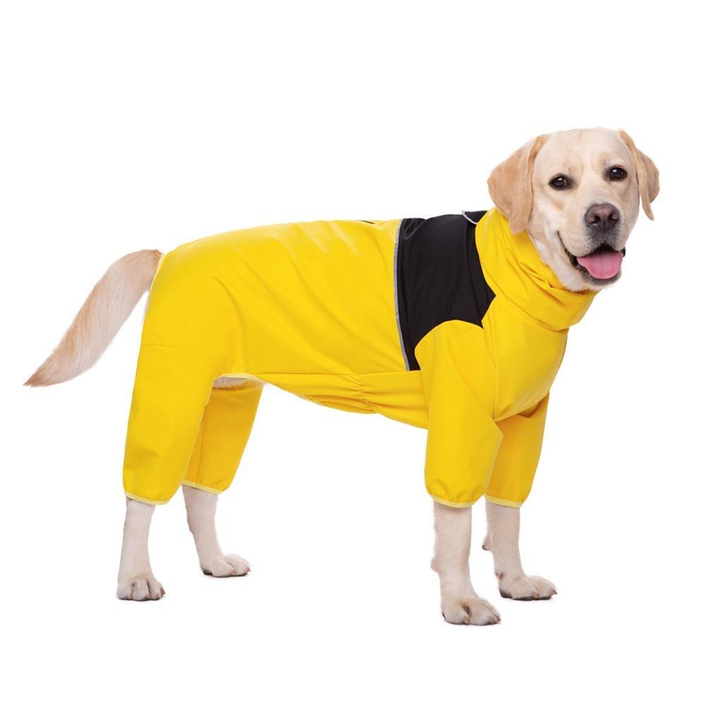 Adjustable Dog Raincoat Waterproof Pet Raincoat Dog Rain Overalls Anti Storm Coat  Hiking