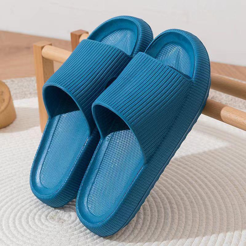 Módní Smile Pop Domácí pantofle pro muže Protiskluzové Koupelnové sprchové pantofle Jednoduchý styl Venkovní Prodyšné Platformové sandály Dámské