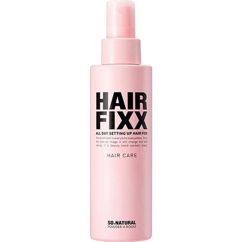 SO NATURAL Powder 4 Room All Day Setting Up Hair Spray Fixer 155ml