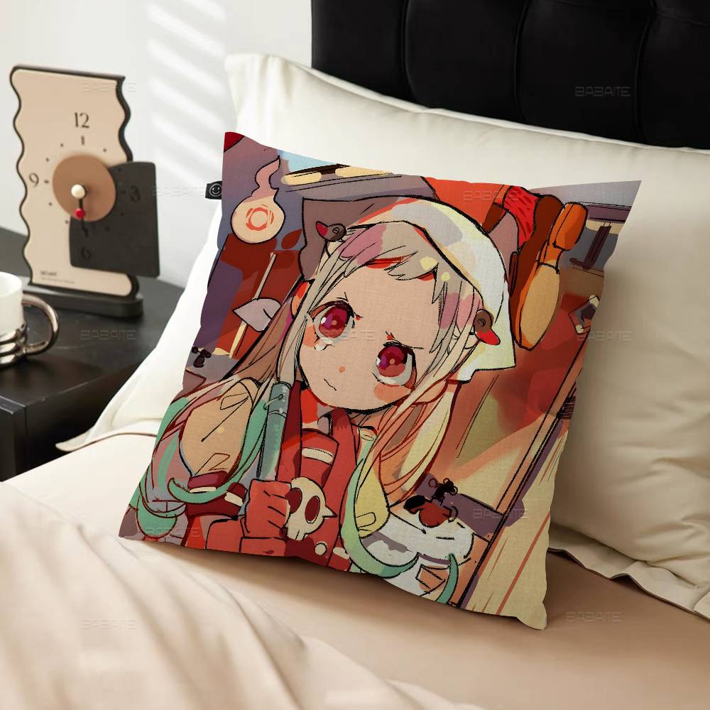 Anime Toilet B-Bound H-Hanako Kun Pillow Cushion Cover Pillowcase Living Room Sofa Home Decor