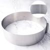 6-12inch Retractable Stainless Steel Circle Mousse Cake Ring DIY Baking Tool