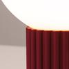 Halo burgundy desk lamp