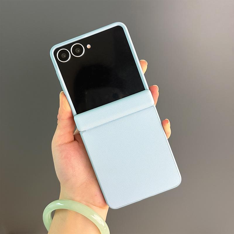 Skin-Feel Drop-Proof Case for Samsung Zflip8/7/6 - Full Wrap, Middle Hinge, Foldable Screen Protection