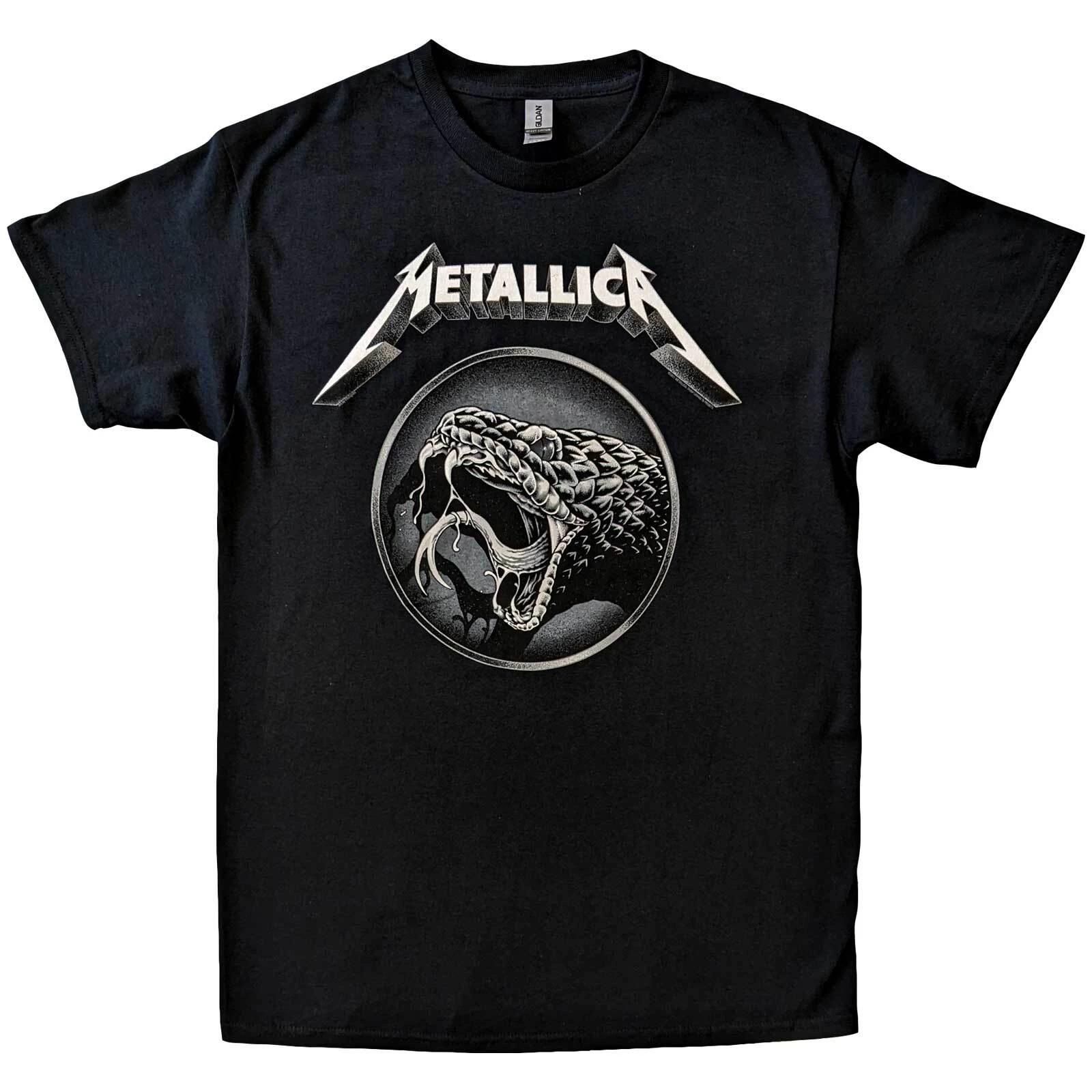 Metallica Black Album Poster Official Merchandise T-Shirt M/L/XL New- M