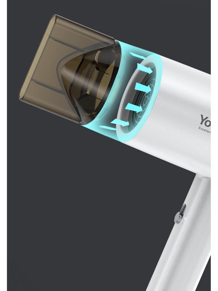 Yongri Hammer-Shaped Hair Dryer, High Power, Adjustable Hot/Cold Wind