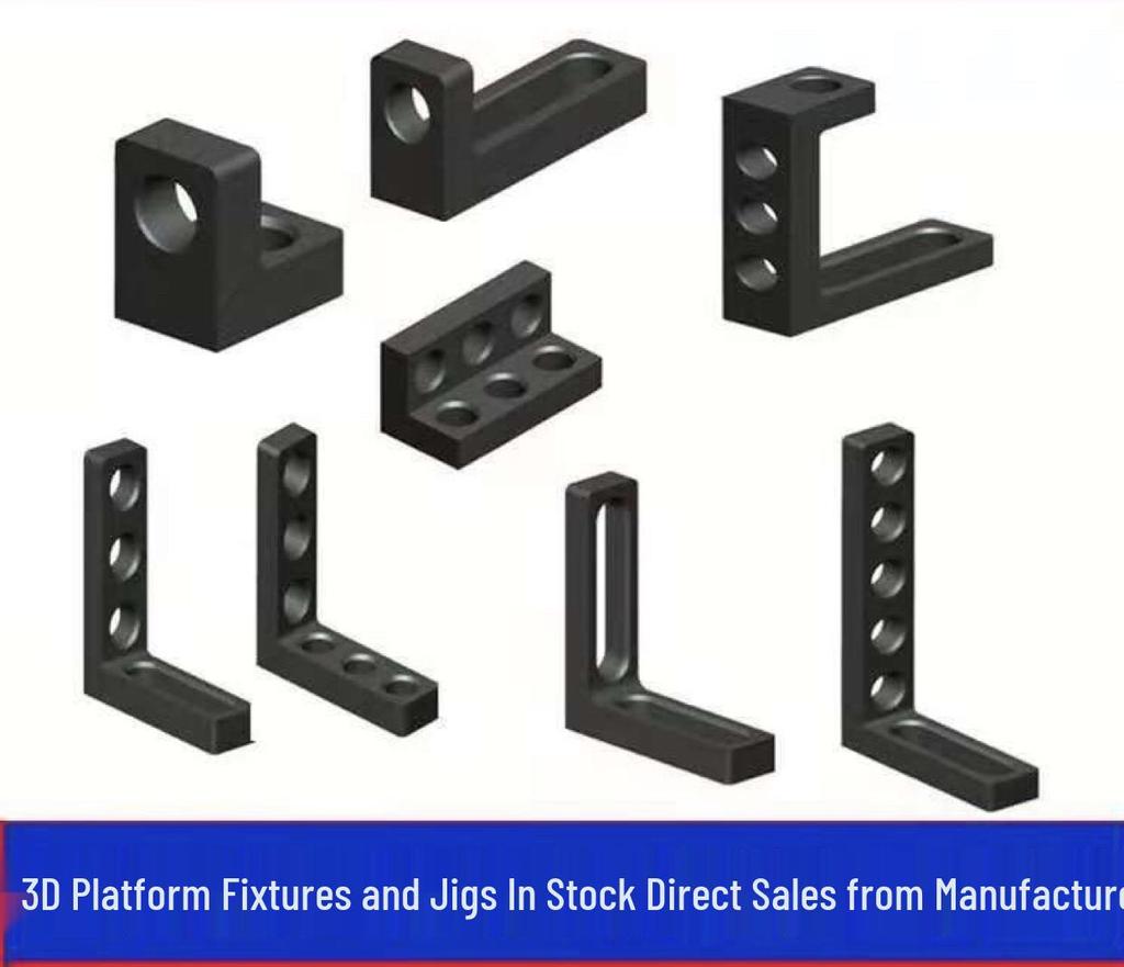 Adjustable Welding Platform: Flat Fixture Jigs, Positioning Ruler, Square Clamp, Lock Pin