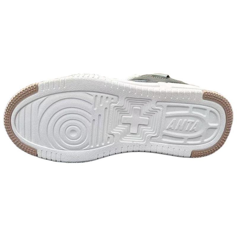 Anta Low Top Sneakers Mens Grey Green 112518021R-4