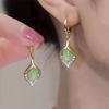 Angel Eyes Design Titanium Steel Earrings with Cat Eye Stone - Trendy Zircon Gifts for Women & Girls (Luxury Design)