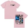 Rapper Anuel AA Rhlm 2 Album 2025 Tour Tshirts Unisex Women Fashion Hip Hop Gothic Clothes T Shirt Short Sleeve Tshirt Streetwear
