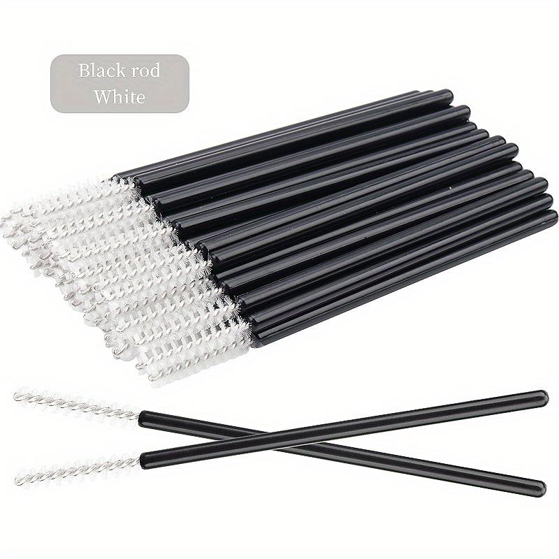 

50Pcs Makeup Eyelash Brushes Disposable Crystal Eyebrow Brush Diamond Handle Mascara Wand Applicator Lashes Extension Tools 50pcs белый