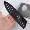 Black Plastic Kitchen Knife Blade Protector Sheath Cover For 8 Inches Knife