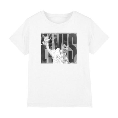 Elvis Presley Childrens/Kids Aloha Gray T-Shirt