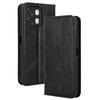 Flip-Hülle für OPPO A6 / OPPO A6S Ledertasche [Flip Vintage-Leder] Stoßfest Langlebig Retro Handyhülle
