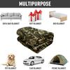 Camouflage pattern digital-printed polyester Bedroom velvet flannel soft sofa cover blanket Fleece soft cover blankets for beds