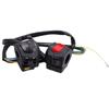 22mm Motorcycle Handlebar Switches: Includes Throttle, Horn, Turn Signals, Headlight, Electric Start Controls.