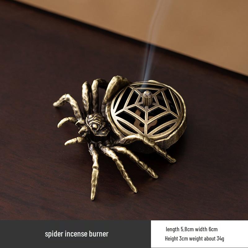 Creative Alloy Mini Indoor Incense Burner - Perfect for Homes, Hotels, and Small Decorative Spaces