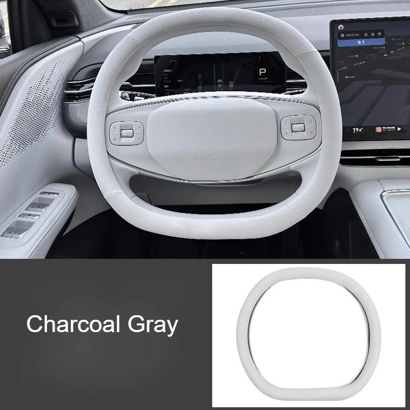 For Xpeng G6 2025 Car Steering Wheel Cover Anti-Slip Leather Steering Wheel Protector