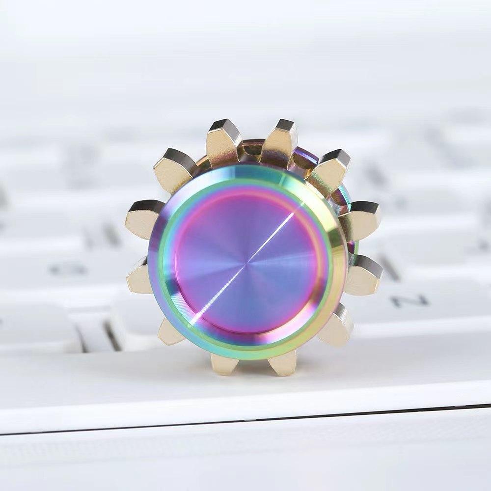 Mini Metal Gear Gyroscope Toy Fidget Spinner Antistress Portable Adults Stress Reliever Autism ADHD Kids Birthday Gift