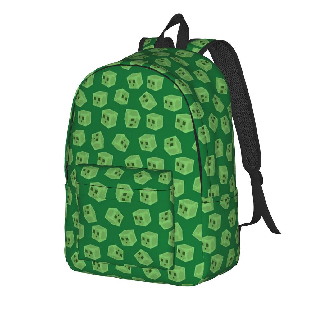 Creepers Slime Pattern Texture Fashion Backpack with Pocket Student Hiking Daypack for Men Women Laptop Computer Shoulder Bag