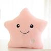 Colorful Glowing Pillow Cute Five-pointed Star Glowing Plush Doll