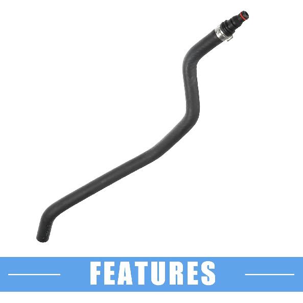 Kühlerschlauch für Mercedes-Benz CL550 2007-2010 Gummi Ausgleichsbehälter zum Kühler für Mercedes-Benz CL600 S550 S600 S65 für AMG Ersetzen