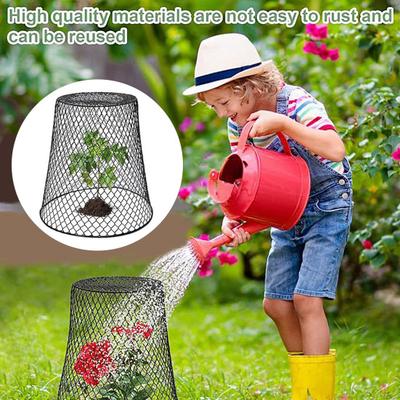 Garden Cloches for Plants Wire Cloche Plant Covers from Animals Mesh Plant Cages for Outdoor Plants To Protect from Deer And Critters
