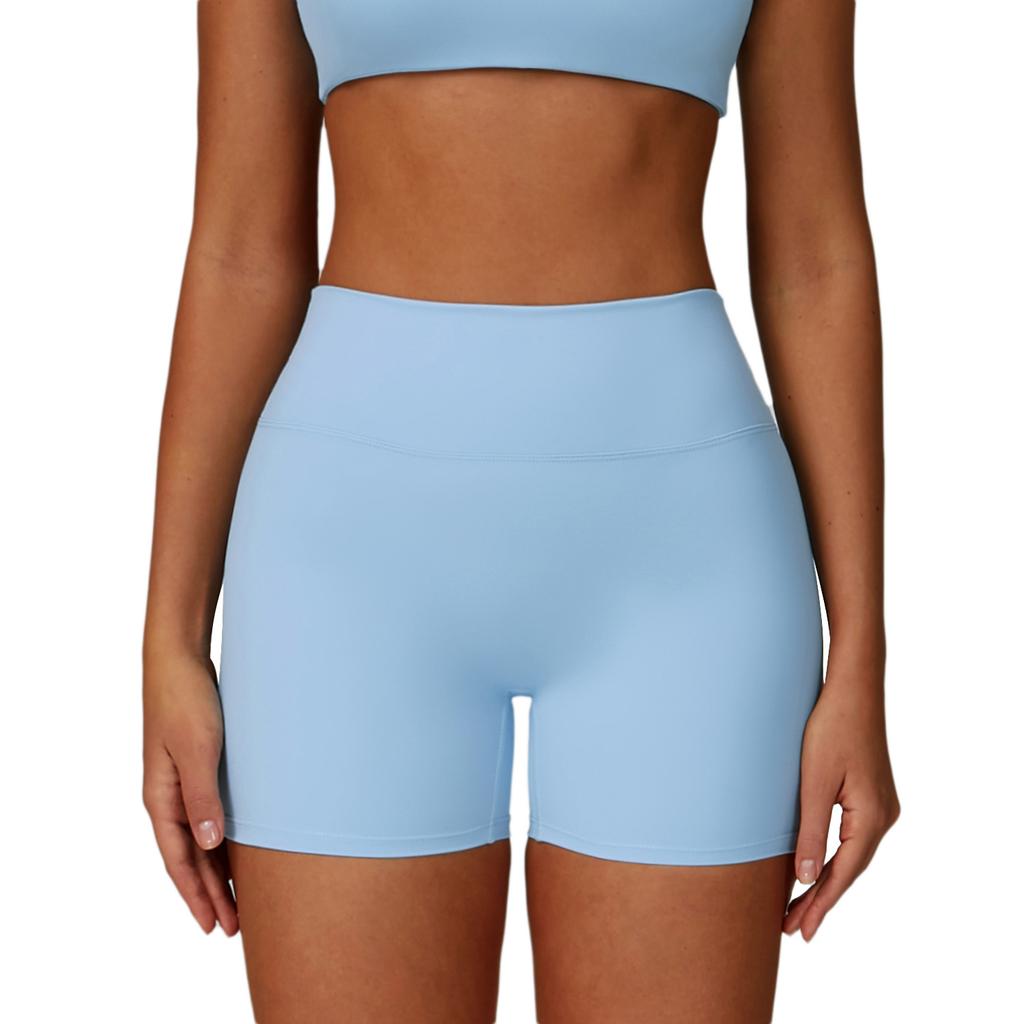 Naked Yoga Shorts, Tight Fitting High Waisted Quick Drying Outdoor Sports Shorts For Women, Casual Running And Fitness Shorts For Women