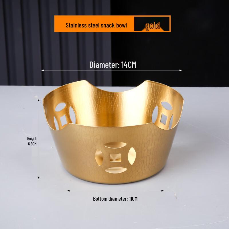 

RuHan 316L Stainless Steel Multi-Purpose Snack Bowl