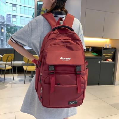 Large Capacity Women's Backpacks Hot Sale Zipper Casual Versatile Simplicity Ladies Bag
