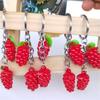 Fashion Chinese Cabbage Keychains Car Keyring for Bag Purse Jewelry Accessory