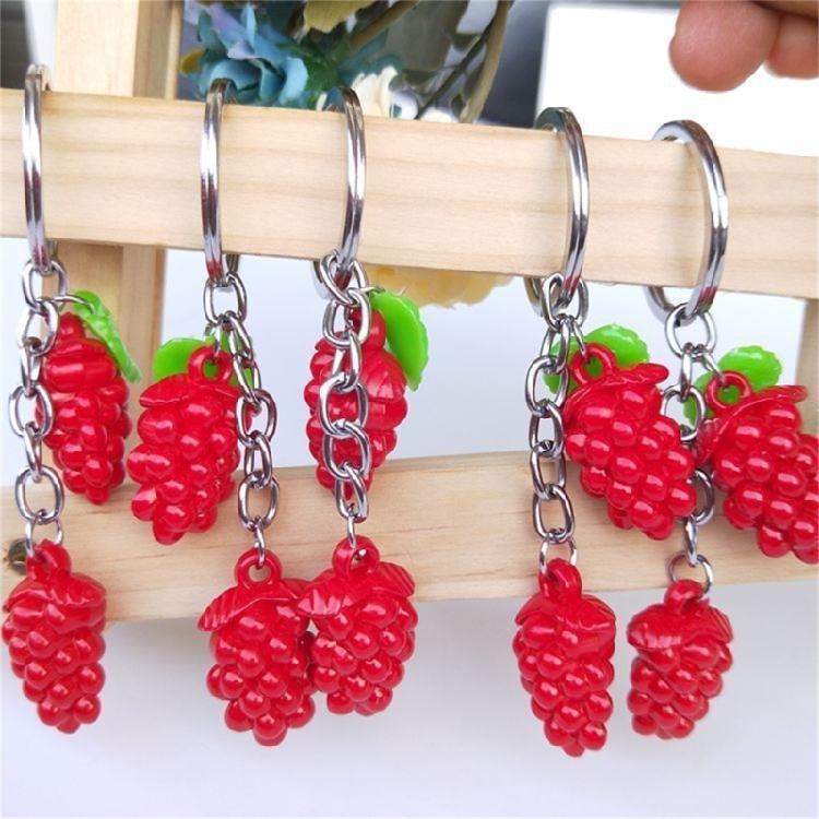 Fashion Chinese Cabbage Keychains Car Keyring for Bag Purse Jewelry Accessory