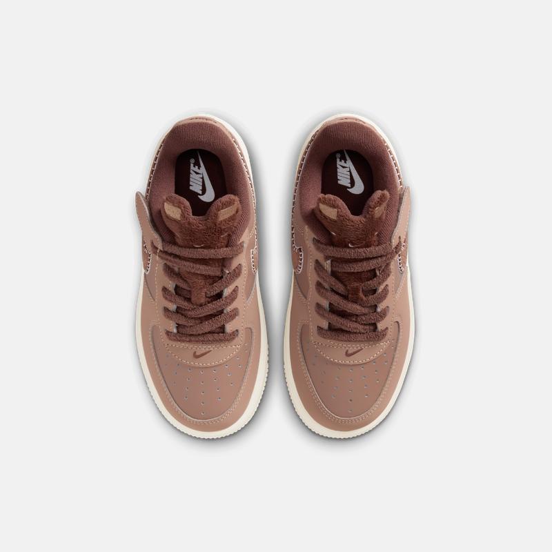 Nike Tênis de Moda Diário de Cano Baixo Force 1 Low Easy On em Couro Sintético Tênis Infantil IO7685