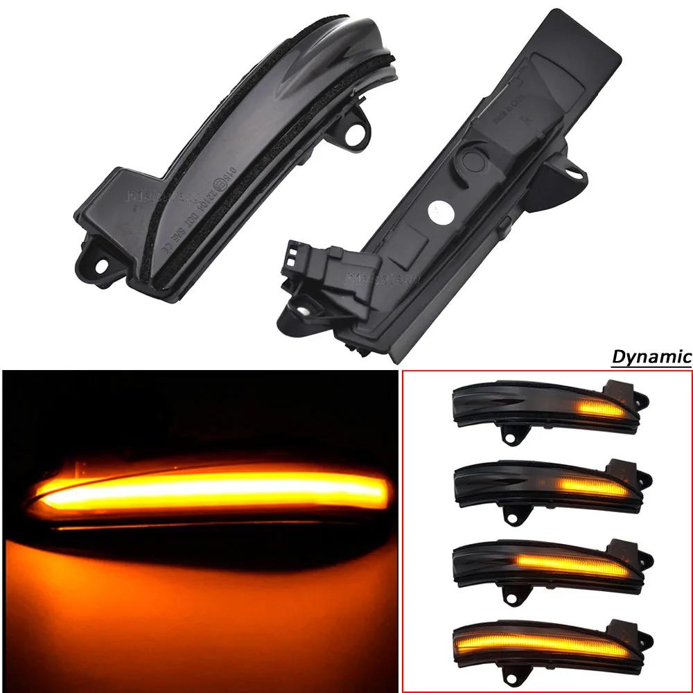A Pair Dynamic blinker For Ford Fusion Mondeo USA Version LED Turn Signal Mirror light 2013 2014 2015 2016 2017 2018 2019 2020