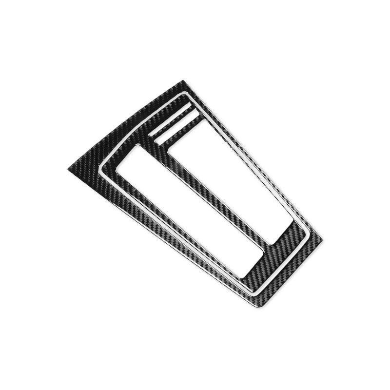 For VW Golf 8 GTI MK8    Car Interior Accessories Soft Carbon Fiber Decorative Stickers Gear Shift Panel Cover Trim