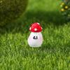 Smiling Mushroom Moss and Succulent Resin Ornaments for Creative DIY Micro Landscaping