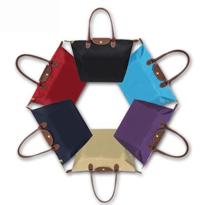 Beach Tote Bag Fashion Womens Handbag Tote Shoulder Bags Female Waterproof Dumplings Folding Shopping Bag