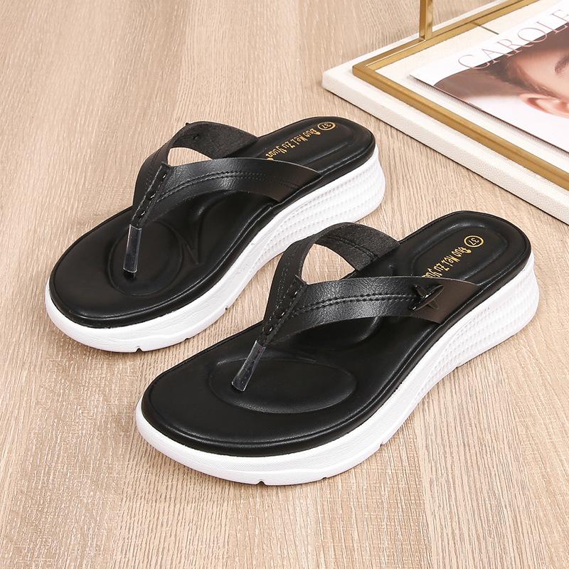 Women Shoes 2025 Summer Fashion Slip On Comfortable Platform Sandals 35-41 Shoes for Women Wedges Casual Slippers Women