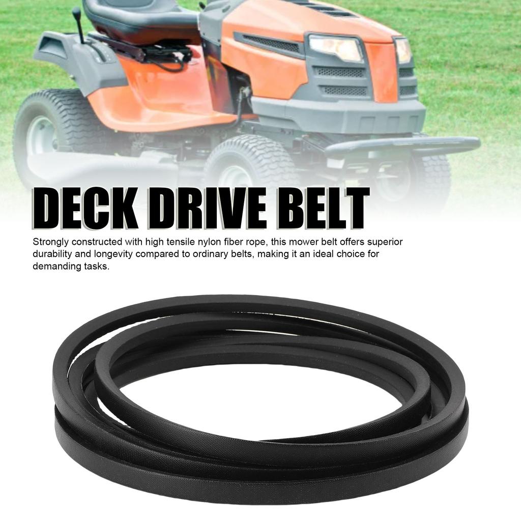 Lawn Mower Deck Belt Reinforced Smoother Running Long Lasting GX21833 for D140 D150 GX21833 GX20571