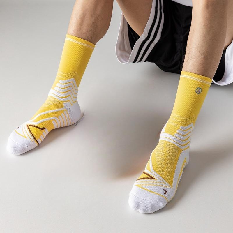 

Баскетбольные носки с толстой махровой подошвой, впитывающие пот, дезодорант, боевой цвет, быстросохнущие спортивные носки с высокой трубкой Size 40