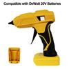 100W Fast Preheating Industrial Gluegun with 5PCS Glue Sticks Handheld Glue Gun Hot Melt Glue Gun for Crafting DIY and Repairs