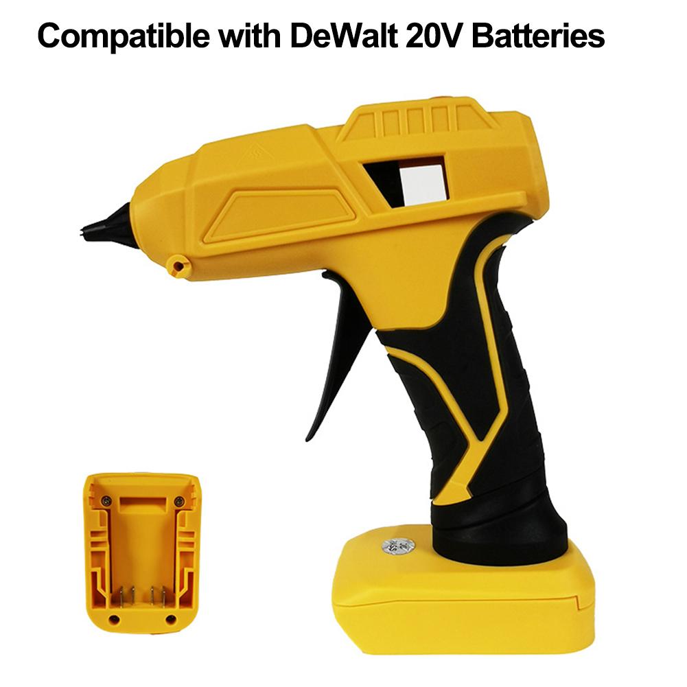 100W Fast Preheating Industrial Gluegun with 5PCS Glue Sticks Handheld Glue Gun Hot Melt Glue Gun for Crafting DIY and Repairs