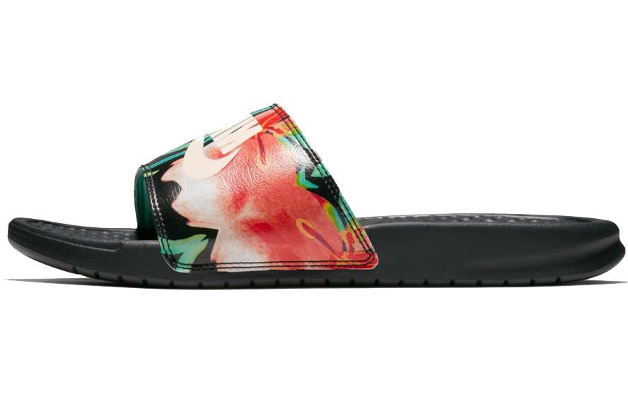 Nike Benassi Jdi Print  Black Floral  Women s 618919-019 36.5