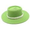 Ladies Pearl Lace Top Hat Outdoor Leisure Beach Hat Simple Personality Sun Hat