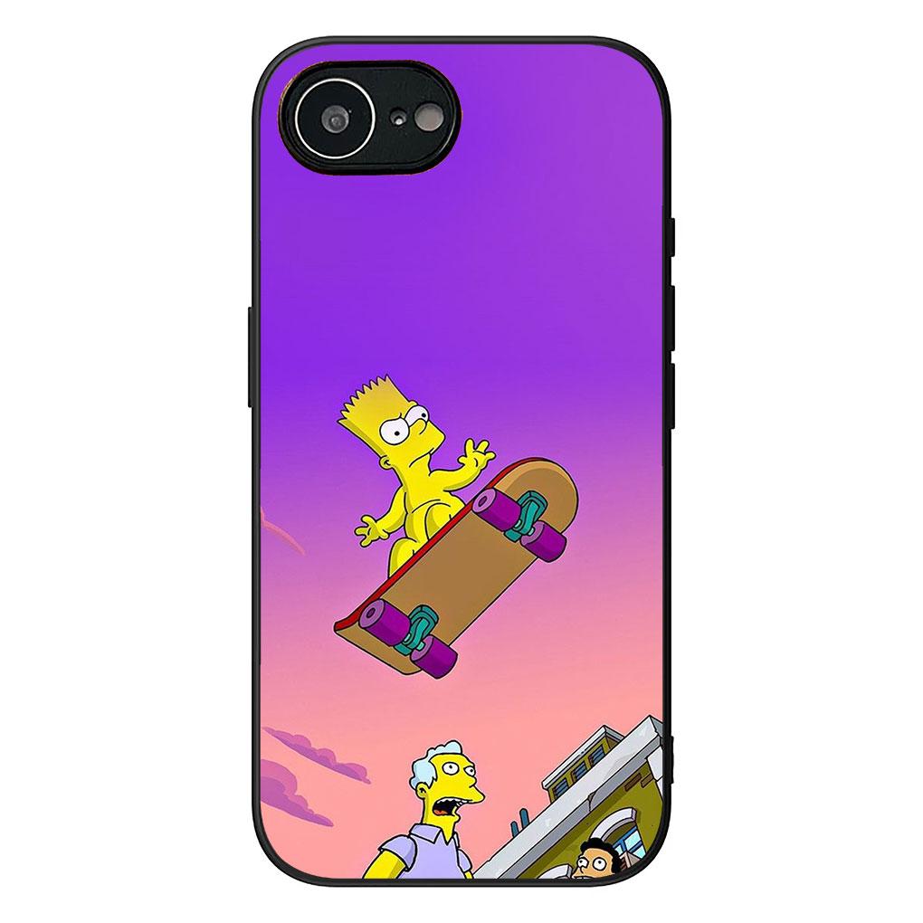 The S-Simpsons-Cartoon Bart Casing Phone Cover for Huawei P30 P20 Mate 10 20 Lite Pro Y7 Y8S Y9A Y9 Prime P Smart 2019 Soft Case