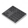 Rechargeable Wireless Keyboard 35 Keys Wireless Numeric Keypad Mini Digital Keypad  Laptop Notebook